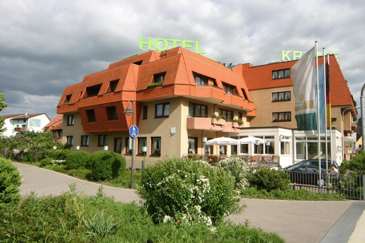 Hotel Krone Pforzheim Bagian luar foto
